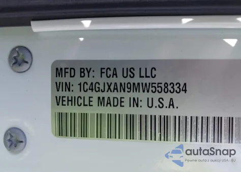 2021 Jeep Wrangler Islander 4X4 из США, поврежденный, VIN 1C4GJXAN9MW558334